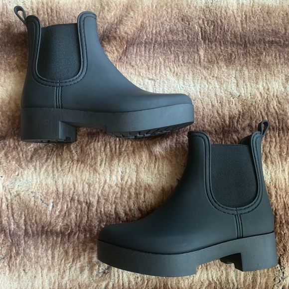 Jeffrey Campbell Shoes - Jeffrey Campbell Cloudy Chelsea Rain Bootie